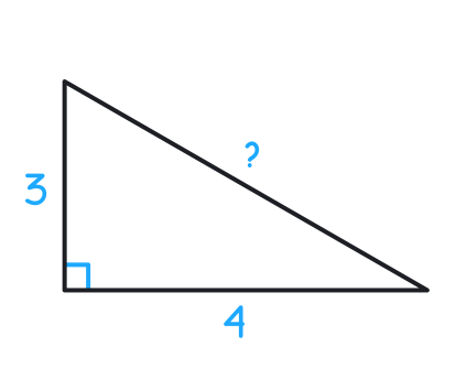 Find the value of ? in the triangle shown below.