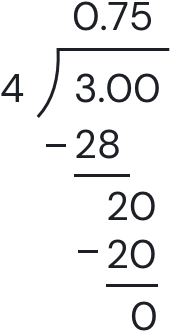 Use long division to convert to a decimal.
